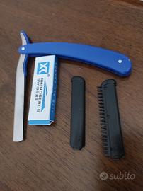 rasoio shavette lame lunghe + 50 lame