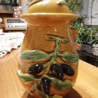 Vaso  per olive in ceramica 