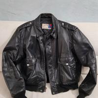 Giubbotto schott in pelle