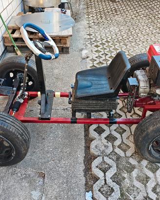 Go kart autocostruito 