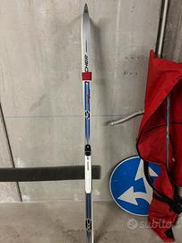 Sci da fondo Fischer Sport Glass + bastoni Fischer