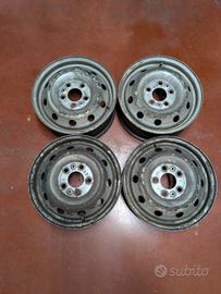 cerchi ferro 6x15 ET68 5X118 71.1