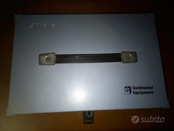 Valigetta metallica Alitalia