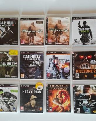 Giochi con Libretti per PS3 e PS4 COME NUOVI