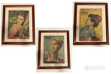 Quadri rivista Grazia 1946