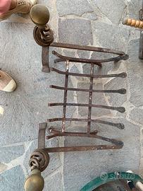 Set per camino alari e reggi ciocco