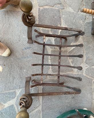 Set per camino alari e reggi ciocco