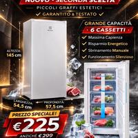 CONGELATORE  VERTICALE NUOVO  DIFFETTO STETICO 