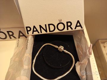BRACCIALE PANDORA 18 CM CHIUSURA BARILE 