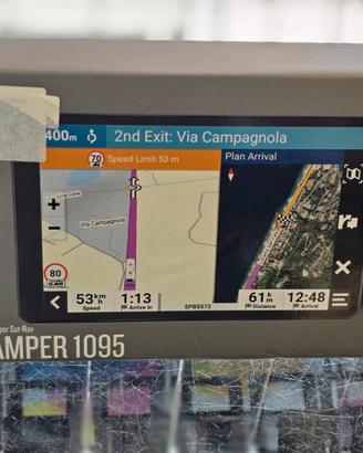 Navigatore Garmin Camper 1095