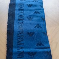 Sciarpa Emporio Armani Blu in Lana 🌟