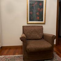 Poltrona marrone  disegno elegante