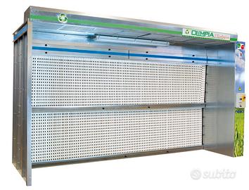 Cabina di verniciatura a secco