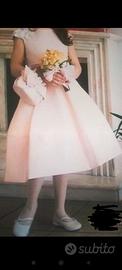 abito  da comunione o cerimonia 9-10 anni 