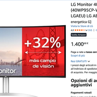 Monitor LG40WP95CP-W