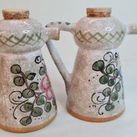 AMPOLLE PER OLIO E ACETO IN CERAMICA