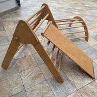 Triangolo di pikler +arco+ scivolo/arrampicata