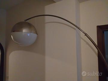 lampada da terra ad arco vintage anni 70'
