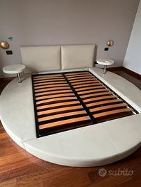 Letto con struttura circolare / rotonda