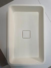 Lavabo da Incasso 53x33x10.5cm Bianco Opaco