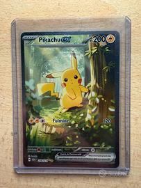 Pikachu Ex Alternative Art 276/217 NEAR MINT ita
