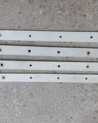 4 Bandelle per cerniere cancelli pesanti