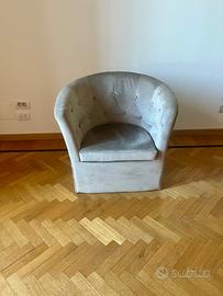 Poltroncina grigia