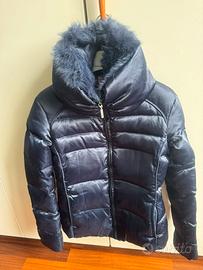 Piumino Puerco Espin Five seasons blu scuro