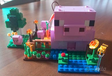 lego minecraft la casa del maialino