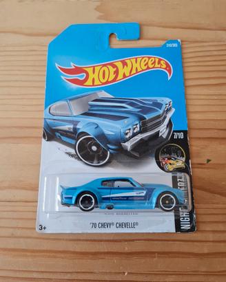 Hot wheels Chevrolet chevelle  long card