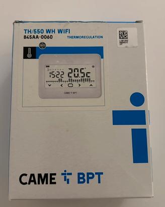 Cronotermostato CAME BPT TH/550 WH WiFi