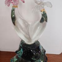 scultura in vetro di Murano anni 50/60