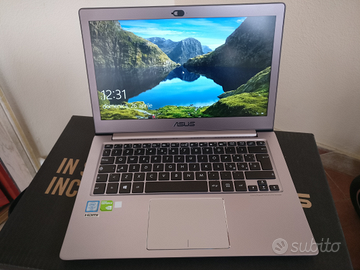 Zenbook Asus 13.3" Argento