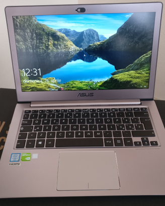 Zenbook Asus 13.3" Argento