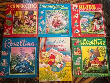 Lotto libri fiabe vintage anni 80