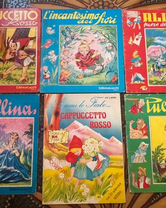 Lotto libri fiabe vintage anni 80