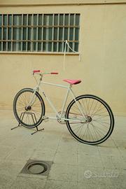 Bici single speed ruota libera con freno a pedale