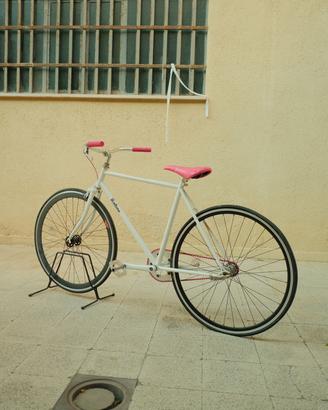 Bici single speed ruota libera con freno a pedale