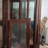 Infissi in legno balconi