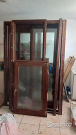 Infissi in legno balconi