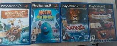Lotto 4 Giochi: Cars 2, B & E, Narnia, M contro A