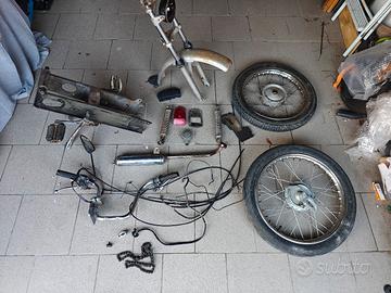 ricambi ruote manubrio forcella Gilera cba