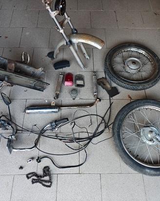 ricambi ruote manubrio forcella Gilera cba