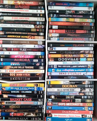 Lotto DVD film cult e introvabili