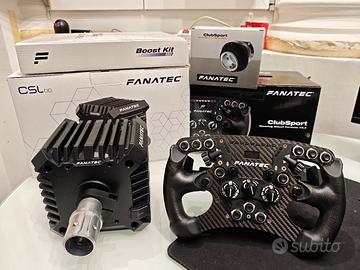 FANATEC CSL DD + Formula v2.5 + Pedali CSL LC