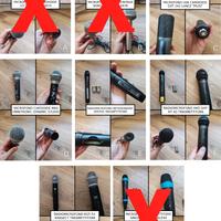 Lotto Microfoni e RadioMicrofoni diversi brand