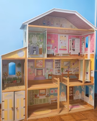 casa delle bambole kidcraft in legno