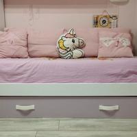 Letto doppio estraibile 