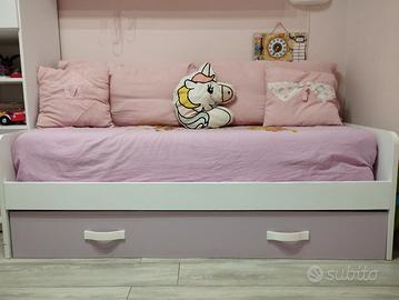 Letto doppio estraibile 