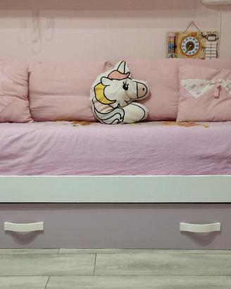 Letto doppio estraibile 